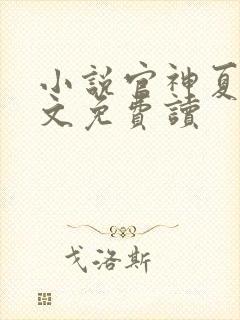 小说官神夏想全文免费读