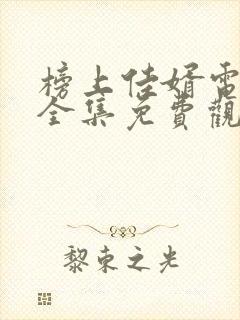 榜上佳婿电视剧全集免费观看高清