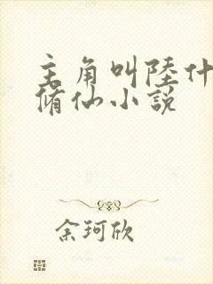 主角叫陆什么的修仙小说