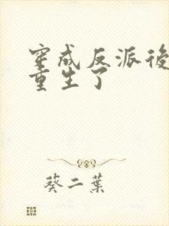 穿成反派后主角重生了