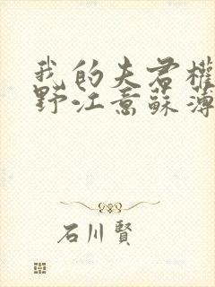 我的夫君权倾朝野江意苏薄