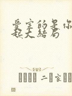 爱完的是你玩不起大结局