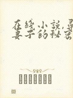 在线小说,寻找妻子的秘密