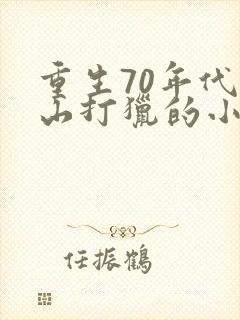 重生70年代赶山打猎的小说