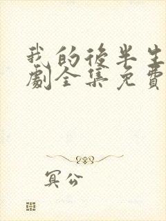 我的后半生电视剧全集免费看