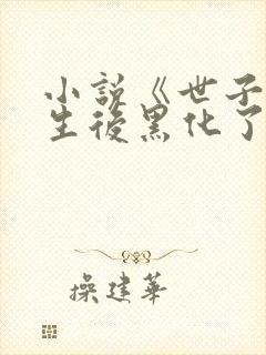 小说《世子妃重生后黑化了》