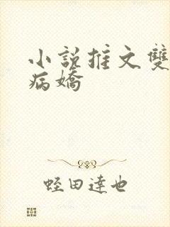 小说推文双男主病娇