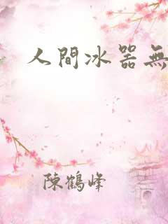 人间冰器无弹窗
