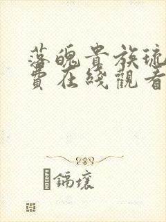 落魄贵族琉璃免费在线观看