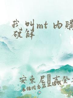 我叫mt 内购破解