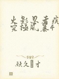 火影忍者疾风传究极风暴4 下载