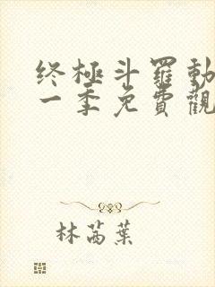 终极斗罗动漫第一季免费观看