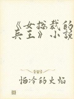 《女总裁的贴身兵王》小说