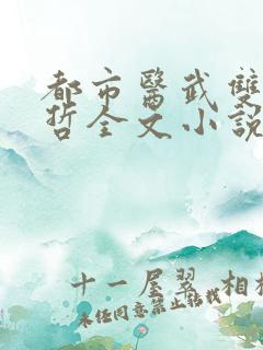 都市医武双修孙哲全文小说