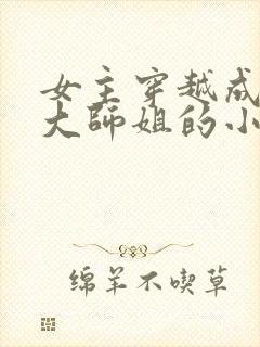 女主穿越成反派大师姐的小说