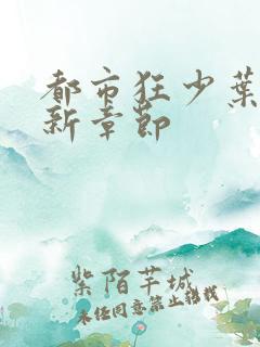 都市狂少叶凡最新章节