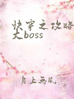 快穿之攻略反派大boss