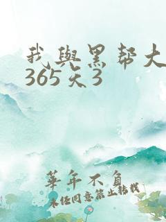 我与黑帮大佬的365天3