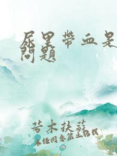 尿里带血是什么问题