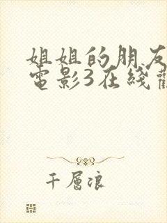 姐姐的朋友韩国电影3在线观看