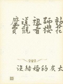 魔道祖师动漫免费观看樱花