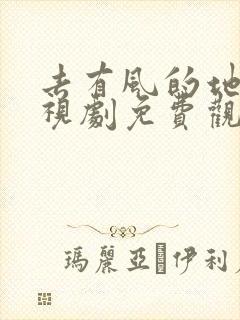 去有风的地方电视剧免费观看软件