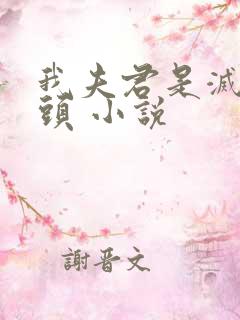 我夫君是灭世魔头 小说