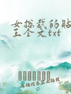 女总裁的贴身兵王全文txt
