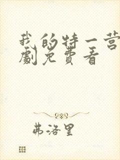 我的特一营电视剧免费看