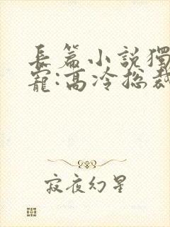 长篇小说独家婚宠:高冷总裁宠妻上瘾