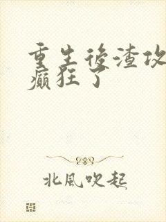 重生后渣攻为我癫狂了