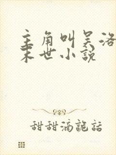 主角叫吴洛枫的末世小说