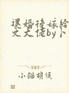 退婚后嫁给年代文大佬by卜元