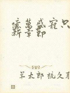 亿万盛宠只为你新章节