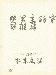 双男主的穿越小说推荐