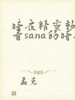 暗夜精灵动漫观看sana的暗夜精灵