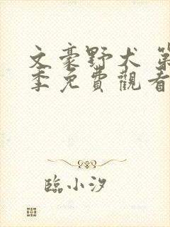 文豪野犬 第3季免费观看全集