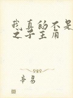 我真的不是气运之子主角