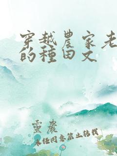 穿越农家老闺女的种田文