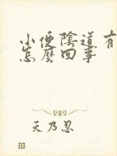 小便阴道有点疼怎么回事