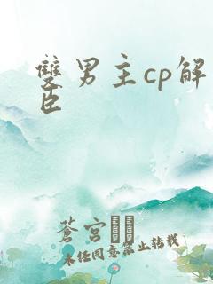 双男主cp解雨臣