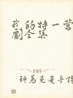 我的特一营电视剧全集