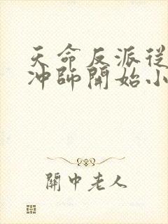 天命反派从逆徒冲师开始小说