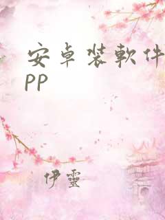 安卓装软件的app