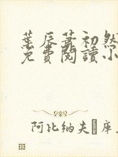 叶辰萧初然全文免费阅读小说最新