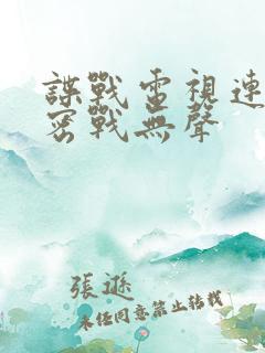 谍战电视连续剧密战无声