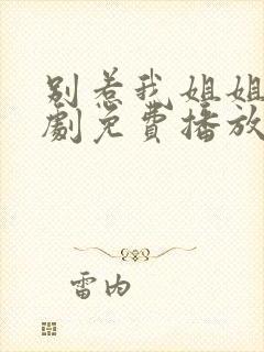 别惹我姐姐电视剧免费播放