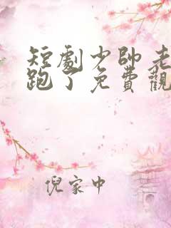 短剧少帅老婆又跑了免费观看全集