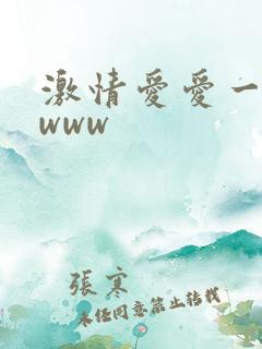 激情爱爱一级片www