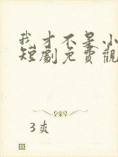 我才不是小可怜短剧免费观看